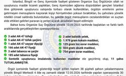 Bingöl merkezli organize suç örgütü operasyonunda 18 tutuklama