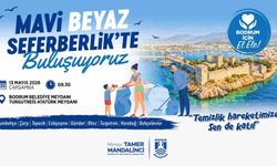 Bodrum'da 'Mavi Beyaz Seferberlik'