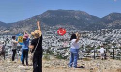 Bodrum'da Uçurtma Festivali yoğun ilgi gördü