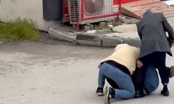 Bolu'da sokak ortasında kavga