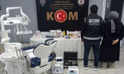 Bursa'da sahte diş muayenesine baskın: 2 gözaltı
