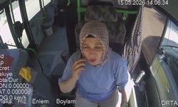 BURULAŞ'ın kadın otobüs sürücüsünden örnek davranış