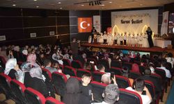 Cizre'de 50 öğrenci Kur'an-ı Kerime geçmenin heyecanını yaşadı