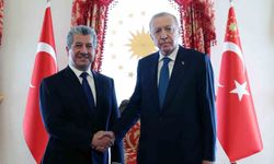 Cumhurbaşkanı Erdoğan, IKBY Başbakanı Barzani'yi kabul etti