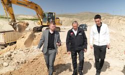 Darende Millet Bahçesi'nde çalışmalar sürüyor
