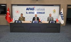 Denizli'nin afetlere karşı hazırlıkları gözden geçirildi