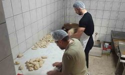 Devrek'in asırlık simit fırınında bayram mesaisi