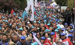 Edirne'de 1 Mayıs'ta meydanlar doldu, kalabalık alana sığmadı
