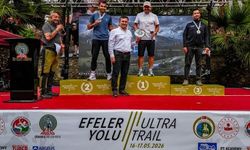 Efeler Yolu Ultra Trail'de madalyalar sahiplerini buldu