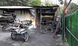 Eyüpsultan'da kurban kesim alanında feci ölüm: Arkadaşını ziyarete geldi yanarak can verdi