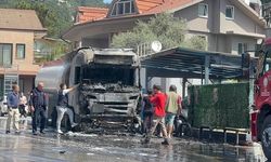 Fethiye'deki tanker yangınının güvenlik kamera kayıtları ortaya çıktı