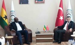 Gana Cumhuriyeti Yatırım Kurulu Başkanı ve heyeti Ankara'da