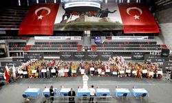 Gaziantep'te 'Türkiye Halk Oyunları Kulüpler Arası Bölge Şampiyonası' düzenlendi