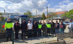 Gediz'de Trafik Haftası kapsamında bilgilendirme faaliyeti düzenlendi