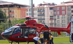 Hava ambulansı 7 aylık bebek için havalandı