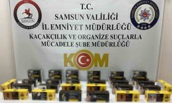 İlkadım'da iş yerine kaçak sigara baskını