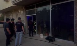 İş yerinde korkutan yangın