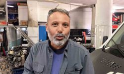 Kamyonetin motorunda giden tamirci konuştu: 'Müşteriyi 40 bin liradan kurtardık'