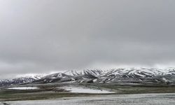 Karlıova'nın yüksek kesimlerine kar yağdı