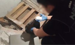 Kars'ta iş yerindeki 205 gram uyuşturucuyu 'Zeus' buldu
