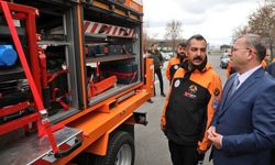 Kars'ta KARAKURT ekibine resmi arma: Afetlere hazır güç sahada