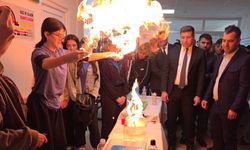 Kaymakam Algın öğrencilerin bilimsel etkinliğine katıldı