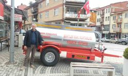 Kendi imkanları ile yangın söndürme tankeri satın aldılar