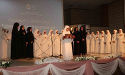 Kız Kur'an kursu öğrencileri hadis-i şerif bilgisinde yarıştı