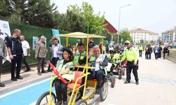 Kızılcıklı Mahallesi'nde Trafik Eğitim Sokağı açıldı