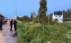 Konya'da yolcu otobüsü kazası: 1 ölü, 8 yaralı