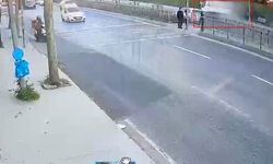 Küçükçekmece'de genç mühendisin hayatını kaybettiği kazanın güvenlik kamerası görüntüleri ortaya çıktı