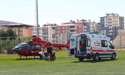 Malatya'da hava ambulansı 76 yaşındaki hasta için havalandı