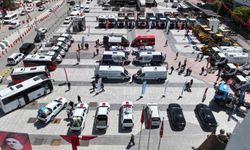 Manisa'ya 376 araçlık dev filo