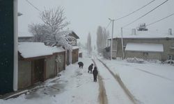 Mayıs ayında çocukların kartopu keyfi