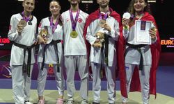 Milli taekwondoculardan 5 madalya