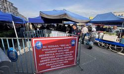 Müşterilerin ürün seçmesine izin vermeyen pazarcının tezgahına kapatma cezası