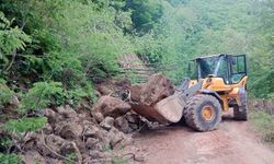 Ordu'da 24 saatte 214 heyelan meydana geldi
