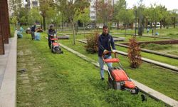 Parklarda yaz hazırlığı