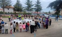 Pazaryeri'nde trafik bilinci küçük yaşta başladı