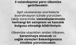 Sağlık Bakanlığı: 'Uluslararası bir seyahat gemisinde bulunan 3 vatandaşımız yarın ülkemize getirilecektir'