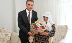 Şehit annesine vefa ziyareti