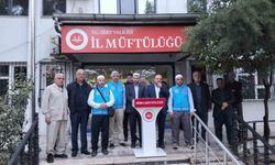Siirt'ten kutsal topraklara ilk kafile uğurlandı