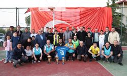 Simav'ın Gılmanlar köyünde voleybol şöleni