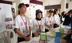 Sındırgı'da kırsal mahallede bilim fuarı heyecanı