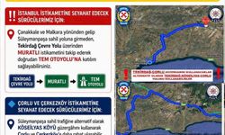 Tekirdağ Emniyet Müdürlüğü'nden bayram dönüşü trafik uyarısı