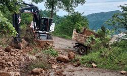 Trabzon'da ekiplerin sel ve heyelan seferberliği