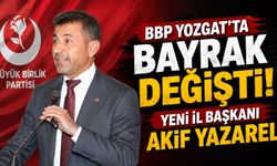 BBP Yozgat'ta Bayrak Değişti: Yeni İl Başkanı Akif Yazarel