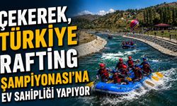 Çekerek, Türkiye Rafting Şampiyonası'na Ev Sahipliği Yapıyor