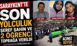 Saraykent'te Son Yolculuk: Şeref Şahin ve 2 Öğrenci Toprağa Verildi