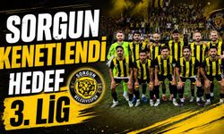 Sorgun Kenetlendi Hedef 3. Lig
